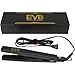 MKBOO Beauty Professional 1-Inch Ceramic Tourmaline Ion Plate Flat Iron Hair Straightener with Temperature Heat Settings
