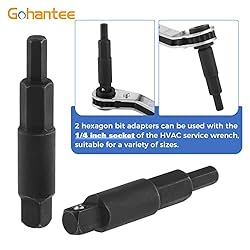 gohantee Hvac Service Wrench Tools Air Conditioner