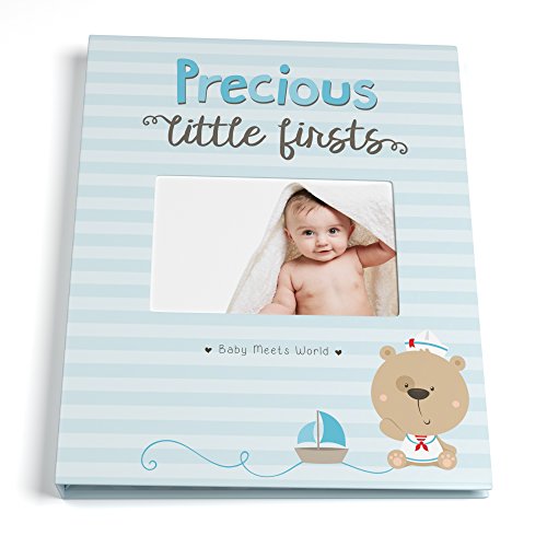 Baby memory book for boys first five years, record your…
