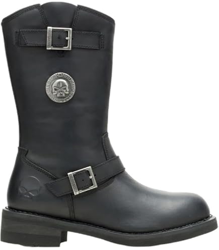 Amazon.com: Harley-Davidson Men's Riddick 8-Inch Lace-UP Black