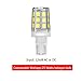 Kohree 2.5W LED Replacement Landscape Pathway Light Bulb 12V AC/DC Wedge Base T5 T10 for Malibu Paradise Moonrays and More (4 Pack, 4500K Natural White/Daylight White)