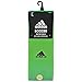 adidas Metro 4 Soccer Socks (1-Pair), Black/Solar Green/Core Green, Medium