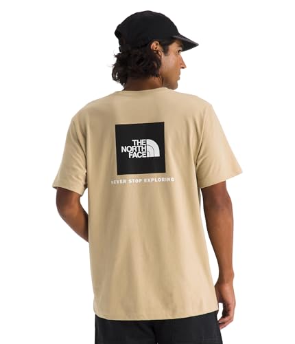 Herren Evolution Box NSE Regular Short Sleeve T-Shirt, Khaki Stone, M