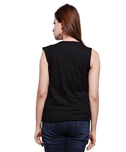 bfly women's sleeveless viscose shrugs-pack of 2 (black & white)