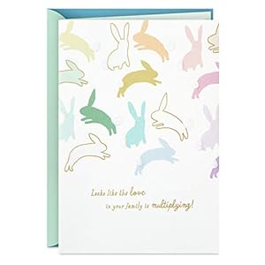 Hallmark Baby Shower Card for Twins or Triplets (Love Multiplying)