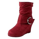 West Blvd Damascus Slouchy Ankle Wedges Boots