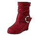 West Blvd Damascus Slouchy Ankle Wedges Boots