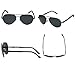DUCO Polarized Sunglasses Men Women Retro Classic Square Sun Glasses Oversized Vintage Metal Frame Trendy Shades DC3032