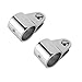 Amadget Bimini Top Jaw Slide, 2 PCS Marine Boat Hardware Fitting Stainless Steel Inside Dia 7/8