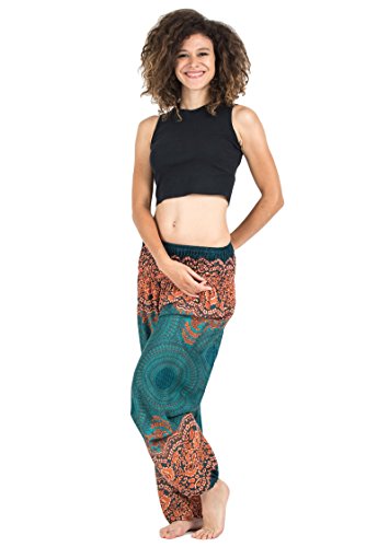 HAREM PANTS Unisex Geometric Mandala for Men & Women