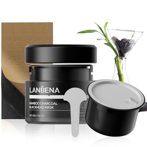 LANBENA 3.0 Bamboo Charcoal Nose Pore Strips, Blackhead Remove... 4102uWdRkyL