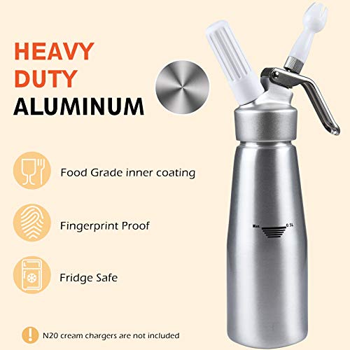 ProFaster Whipped Cream Dispenser1 Pint Professional Whip Cream