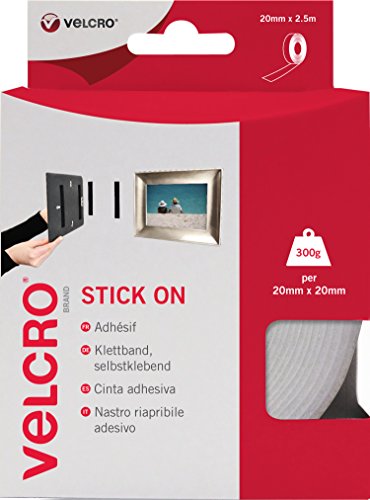 Velcro Brand - Stick On Hook And Loop Fasteners | Perfect For Home Or Office |