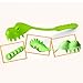 gloednApple Pasta Server, Fun Dinosaur Shape Noodle Serving Spoon for Kitchen Cooking Utensil
