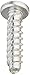 Steel Thread Rolling Screw for Plastic, Zinc Plated, Pan Head, Phillips Drive, #4-20 Thread Size, 1/2