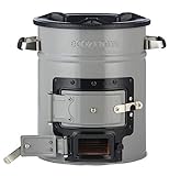 EcoZoom Versa Camping Stove - Portable Wood Burning Camp Stove for Backpacking, Hiking, RV and Survival, no Gas or Electricity needed! (Renewed)