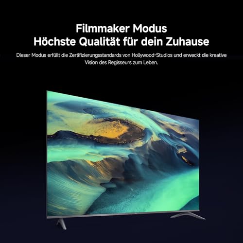 Xiaomi TV F Pro 75(190 cm), 4K UHD QLED, Smart TV, Fire OS8, Triple Tuner DVB-C/S/S2/T/T2,HDR10+, 60Hz mit 120Hz Game Boost Mode,MEMC,Sprachsteuerung mit Alexa,2GB+32GB,Kompatibel mit Apple AirPlay 4