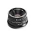 7artisans 25mm F1.8 Manual Focus Prime Fixed Lens for Olympus and Panasonic Micro Four Thirds MFT M4/3 Cameras - Black