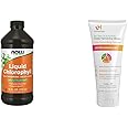 NOW Supplements, Liquid Chlorophyll, Super Concentrated, Internal Deodorizer*,Boost Energy & vH Essentials, Ph Balanced Daily Feminine Wash, Tea Tree Oil & Prebiotic, 6, Fl Oz, (Pack of 1)