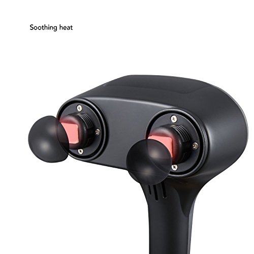 Naipo Handheld Massager Double Head Percussion Massager Electric with 6