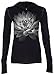 Yoga Clothing For You Ladies Lotus Flower Tri-Blend Hoodie