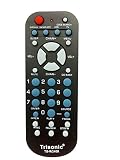 Trisonic 4 WAY All in One Universal Remote Control, Programmable Remote, Compatible with TV , AUX,CABLE COVERTER BOX, DVD, CABLE, SATELLITE and more