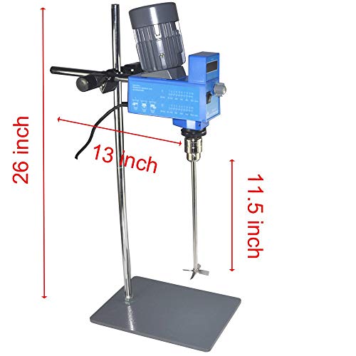 Lab Digital Overhead Stirrer Lab Mixer Heavy Duty Overhead Laboratory