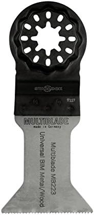 MultiBlade Star Lock Universal 44 mm Bi-Metal Blade – Wood, Metal, Copper, Aluminium, Nails, PVC, Plastic) MB223