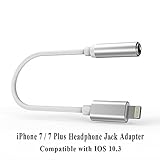 iPhone 7 Adapter Headphone Jack, Lightning to 3.5 mm Headphone Jack Adapter for iPhone 7 / 7 Plus Accessories
