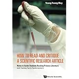 How To Read And Critique A Scientific Research Article: Notes To Guide Students Reading Primary Literature (With Teaching Tips For Faculty Members)