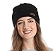 Brook + Bay Cable Knit Multicolored Beanie Stay Warm & Stylish This Winter - Thick, Soft & Chunky Beanie Hats for Women & Men - Serious Beanies for Serious Style