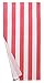 Exclusivo Mezcla Microfiber Cabana Striped Beach Towel Pink and White (30