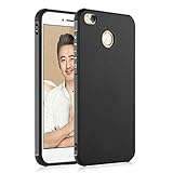 XIAOMI RedMi 4X Case, Business Series ShockProof Ultra Thin Soft Silicone Back Case Cover for XIAOMI RedMi 4X (Black)