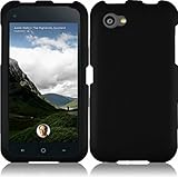 For HTC First Facebook Phone Hard Snap On Cover Case Black