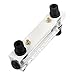 Uxcell a15112000ux0004 Adjustable Knob 0.5-5GPM 2-18LPM Water Flow Meter Panel Type Flowmeter