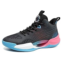 Angugu Mens Basketball Shoes Lightweight Breathable