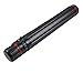 DEWEL Drawing Tube Blueprint Case Telescoping Art Tube Large Plastic Black Storage Tube Expands from 25 to 40 Inches Plastic Waterproof and Light Resistant Poster Tube with Strap