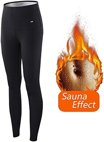 LOFFU Women Sauna Weight Loss Slimming Neoprene Pants Hot Thermo Sweat Leggings