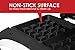 Elite Gourmet EWM-2207 Electric Nonstick Belgian Waffle Non-Stick Belgian Waffle Maker Iron, Breakfast, Sandwiches, Snacks, Burgers and more, Black