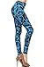 Printed Leggings River Leafs (S118-PLUS)