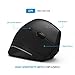 Jelly Comb Ergonomic Mouse, 2.4GHz Optical Wireless Vertical Mouse with 3 Adjustable DPI 800/1200 / 1600, 6 Buttons