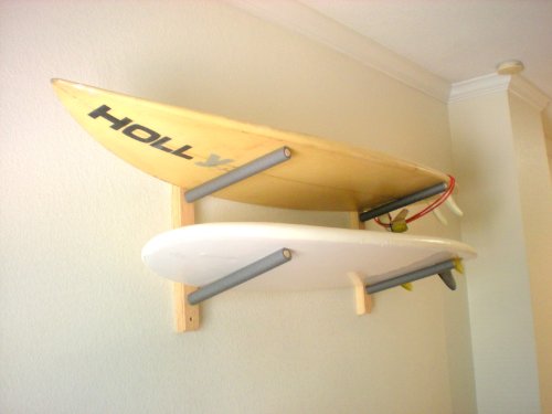 Surfboard Wall Rack Mount - Holds 2 - Thumbnail 5