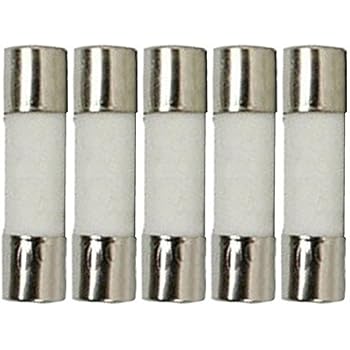 Pack of 5, 2.5AL250V, F2.5AL250V, F2.5A 250V, F2.5 L250V, F2.5A 250V ...
