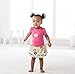 Gerber Girls' 3 Playwear Set 2/Shirts 1/Skort, Bee, 24 Months