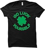 Good Luck Yourself - Green Shamrock - ST Patricks Day Womens T-Shirt