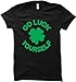 Good Luck Yourself - Green Shamrock - ST Patricks Day Womens T-Shirt