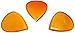 US Blues P3-JZAH Jazz Exotics Amber Horn Guitar Picks