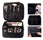 ROWNYEON Portable Travel makeup bag / Makeup Case / Mini Makeup Train Case9.8''