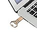 CHUYI Vintage Metal Love Knot Key Shape 32GB USB 2.0 Flash Drive Pen Drive Memory Stick USB Stick Cute Thumb Drive Gift