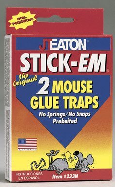 JT Eaton 233N Stick-Em Mouse Size Glue Traps